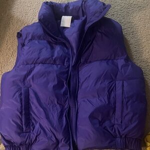 Noize Deep Purple Puffer Vest